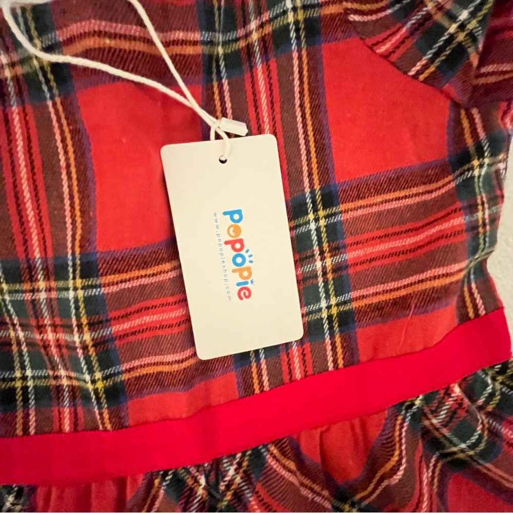 Christmas Plaid A-line Dress - Picture 3 of 9